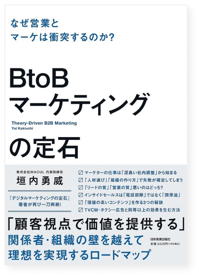 BtoBマーケティングの定石